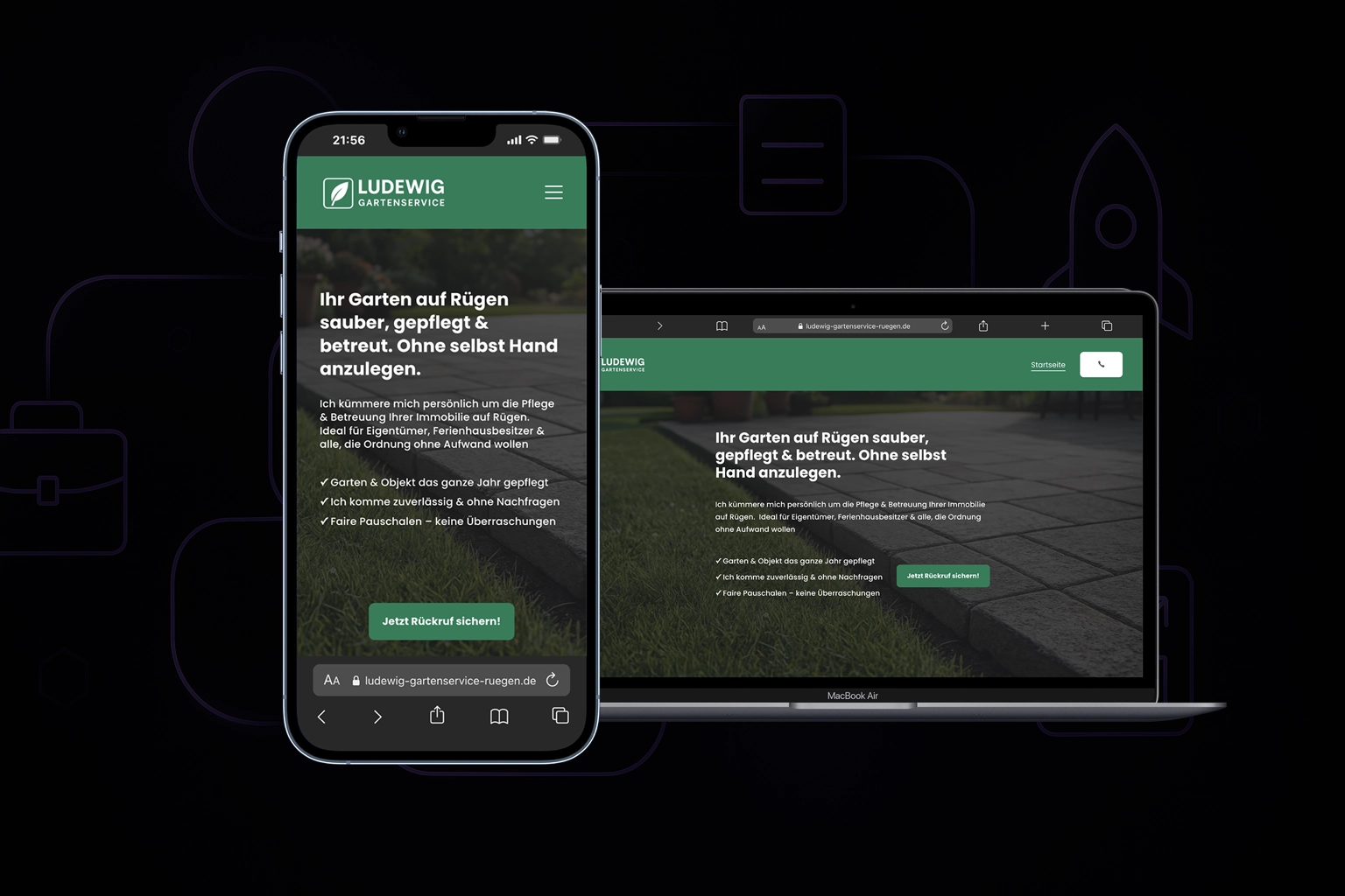 Gartenservice Rügen Referenz